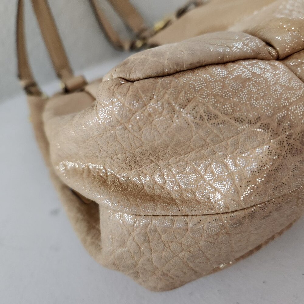 Euc Coach Madison Gold Metallic Hobo Shoulder Bag - Picture 10 of 12